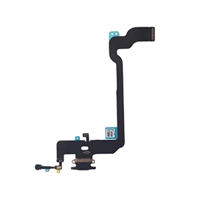 Abbildung von DHLK® Ladebuchse Dock Connector kompatibel mit iPhone XS ConnectorFlex, Schwarz (A1920, A2097, A2098, A2100)