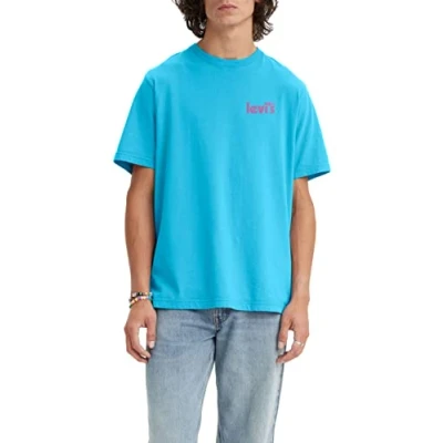 Abbildung von Levi&#039;s Relaxed FIT TEE Tshirt print, Herren, Größe: Small, Core poster logo swe
