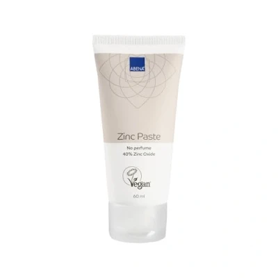 Abbildung von ABENA Zinkpaste, 60 ml, 40 % Zinkoxid, Creme mit Allantoin, Dermatologisch getestet, ohne Farb und Parfümstoffen
