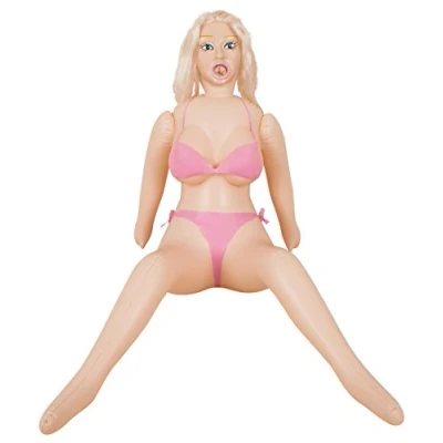 Abbildung von Liebespuppe „Big Boobs Bridget“ mit 3 Lustöffnungen