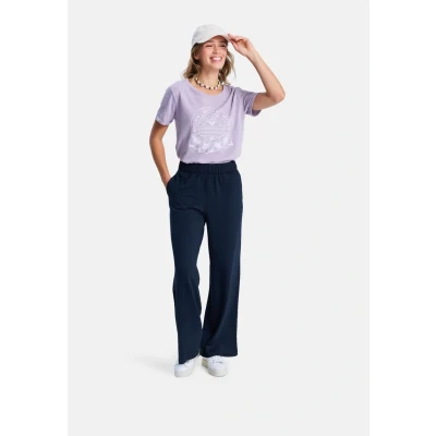 Abbildung von Roxy BY Sunlight Jogging MIT Weitem BEIN Jogginghose, Damen, Größe: Small, Dark blue
