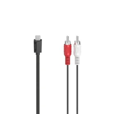 Abbildung von Hama Audiokabel USB C stekker Cinch Stereo 1,50 M.