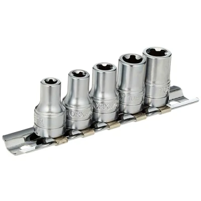 Abbildung von CTA Tools 5064 5 teiliges EPR Torx Plus Steckschlüsselsatz 1/4 Zoll Dr.