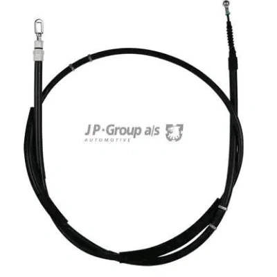 Abbildung von JP GROUP 1170309500 Handbremsseil hinten rechts 2005/1843 Scheibenbremse AUDI: A4 B6 Avant, B6/B7 Cabrio, B7 Avant