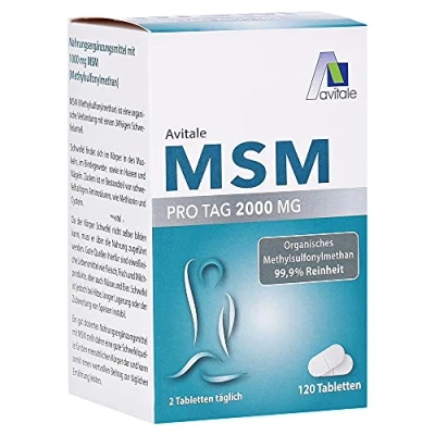 Abbildung von MSM 2000 mg Tabletten 120 St