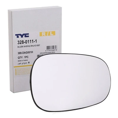 Abbildung von Spiegelglas, Außenspiegel TYC 328 0111 1