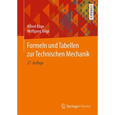 Abbildung von Formeln und Tabellen zur Technischen Mechanik