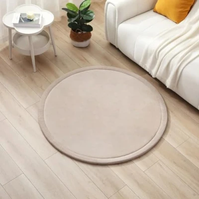 Abbildung von Wolkenweiche Spielmatte Baby 120x120x2,5cm, beige Kinderzimmer Teppich mit hochwertigem Memory Schaum Krabbelmatte Rutschfester Unterseite Krabbeldecke, Kinderteppich, Tatami Matte