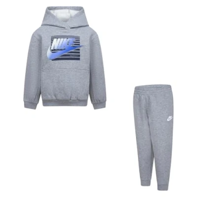Abbildung von Nike Sportswear Gradient Futura SET Sweatshirt für Kinder, Größe: 92/98, Dark grey heather