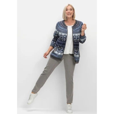 Abbildung von Sheego Jeggings, Damen, Größe: 42, Grey denim