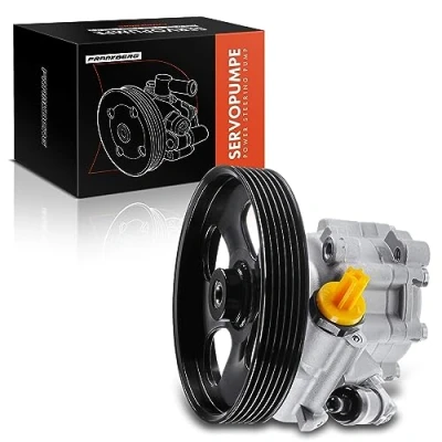 Abbildung von Frankberg Servopumpe Hydraulisch Lenkung mit Keilrippenriemenscheibe Kompatibel Berlingo B9 1.2L 1.6L 2008 2018 Partner 2012 Replace# 9684531680