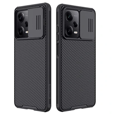 Abbildung von Xiaomi Redmi Note 12 Pro Hülle Kunststoff Nillkin Hard Case/Backcover Handyhülle Schwarz