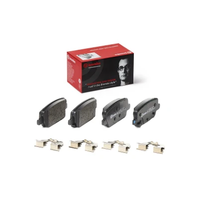 Abbildung von BREMBO P 30 118 Bremsbelagsatz mit akustischer Verschleißwarnung Zubehör HYUNDAI: Santa Fé IV, IV Box Body / SUV