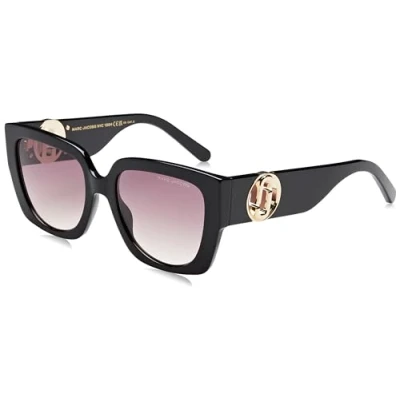 Abbildung von MARC Jacobs Sonnenbrille, Damen, Größe: 54, Black