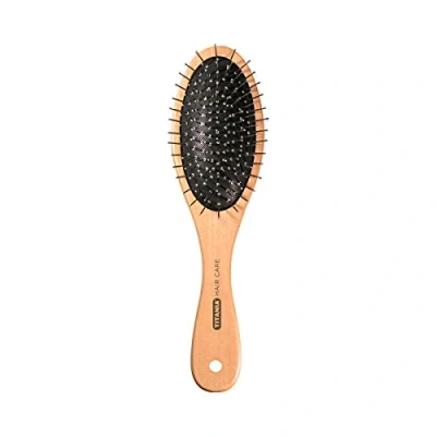 Abbildung von TITANIA Drahtmassagebürste aus Holz, 11 Reihig, 1er Pack (1 x 78 g)