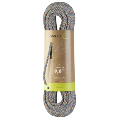 Abbildung von EDELRID Kletterseil Parrot 2R 9,6 mm (dynamisches Sportkletterseil), Größe:80 Meter