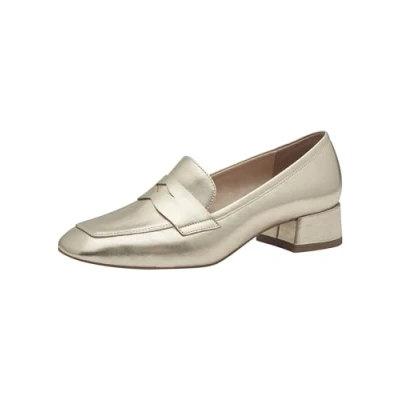 Abbildung von Tamaris Slipper, Damen, Größe: 37, Gold Veloursleder