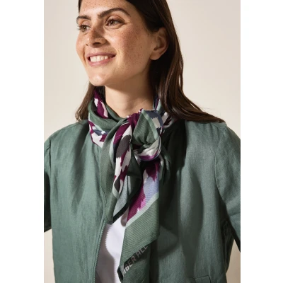 Abbildung von Cecil Gemustertes Schal, Damen, Größe: One Size, Weiß
