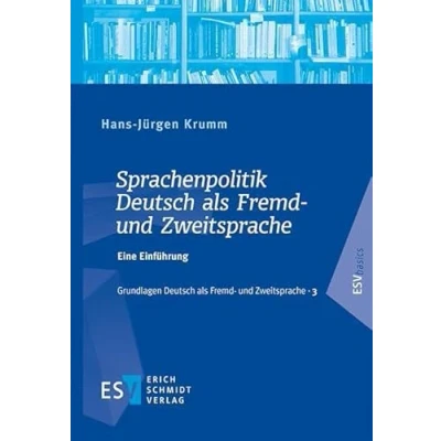 Abbildung von Sprachenpolitik Deutsch als Fremd und Zweitsprache: Eine Einführung (Grundlagen Zweitsprache, Band 3)