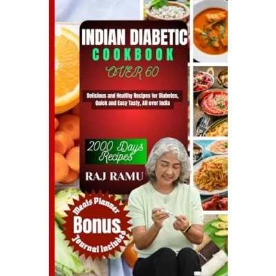 Abbildung von INDIAN DIABETIC COOKBOOK over 60: Delicious and Healthy Recipes for Diabetes, Quick Easy Tasty, All India