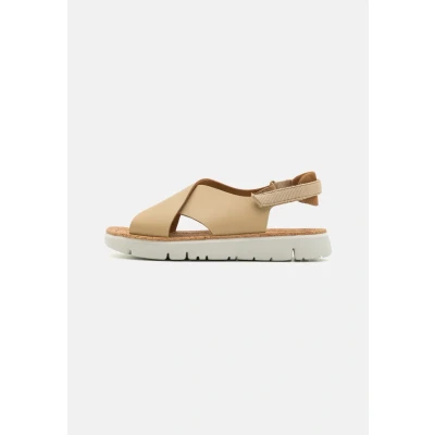 Abbildung von Camper Oruga Riemensandalette, Damen, Größe: 37, Beige Schuhe