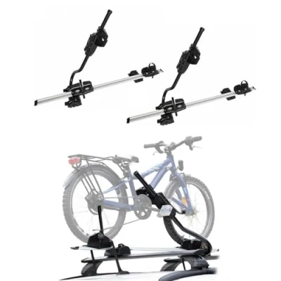 Abbildung von Fahrradträger Farad P Style Dachfahrradträger bis 25 kg TÜV Stahl 2tlg