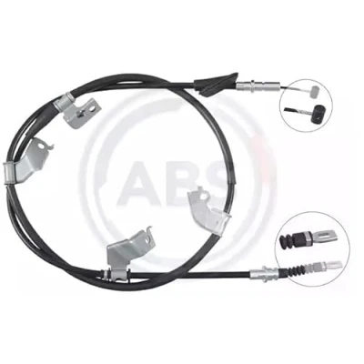 Abbildung von A.B.S. K18997 Handbremsseil 1830 HONDA: CIVIC 7 Hatchback