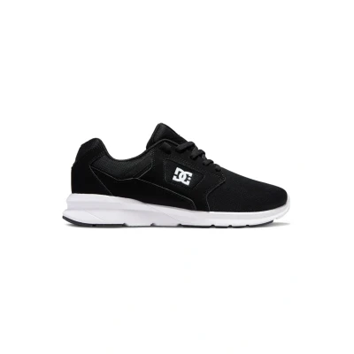 Abbildung von DC Shoes Skyline Leicht Sneaker low, Herren, Größe: 38.5, Black/white Leder und textil