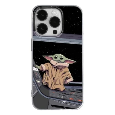Abbildung von ERT GROUP Handyhülle für Apple iPhone 14 PRO MAX Original und offiziell Lizenziertes Star Wars Muster Baby Yoda 025 optimal an die Form des Handy angepasst, hülle aus TPU