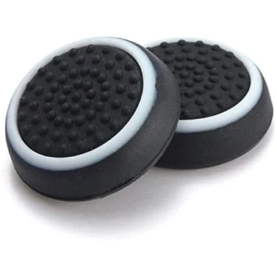 Abbildung von Silikon Thumbstick Kappen für PS4, Xbox One, PS3, XBOX 360, PS2 und andere Game Controller