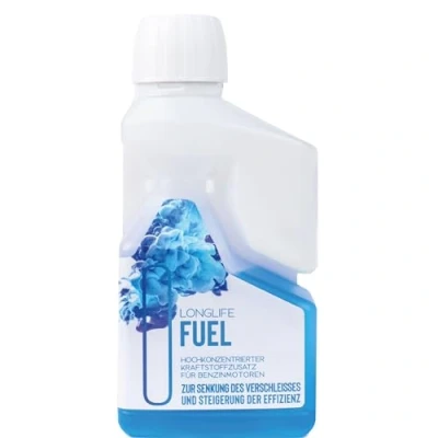 Abbildung von LIFETIME Longlife Fuel Benzin Additiv für 250l Kraftstoff Motorreiniger Reiniger alle Otto Motoren Motorsystemreiniger 250 ml