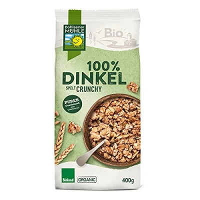 Abbildung von Bohlsener Mühle 100% Dinkel Crunchy 0,4 kg 6er Pack