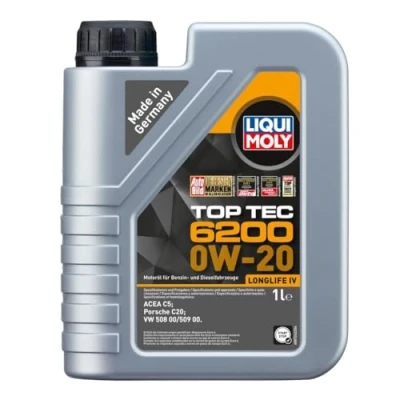 Abbildung von LIQUI MOLY Top Tec 6200 0W 20 1 L Synthesetechnologie Motoröl Art. Nr.: 20780, farblos