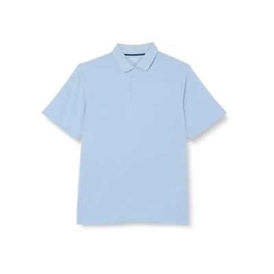 Abbildung von Amazon Essentials Herren Golf Polo Shirt, Schnell Trocknend, Normale Passform, Hellblau, S