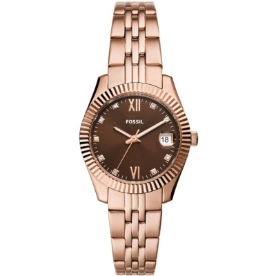 Abbildung von Fossil Uhr Rose goldcoloured, Damen, Größe: One Size, gold coloured