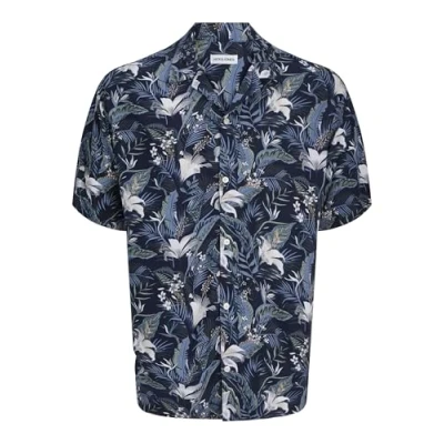 Abbildung von Jack &amp; Jones Kurzarmhemd JJEJEFF TROPICAL AOP RESORT SHIRT SS SN mit All Over Print