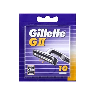 Abbildung von Gillette Rasierklingen GII Rasierklingen, 10er Pack