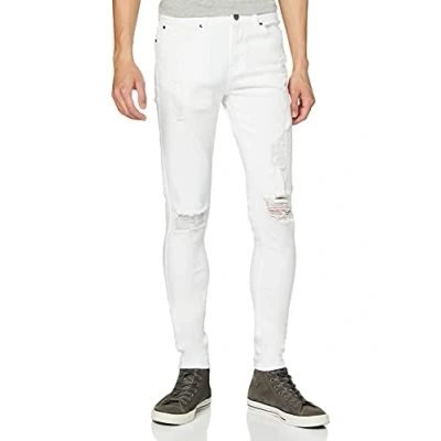 Abbildung von Enzo Herren Ez383 Skinny Jeans, Weiß (White White), W30/L30 (Herstellergröße: 30S)