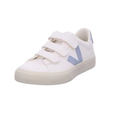 Abbildung von Veja Recife LOGO Sneaker low extrawhite/steel, Damen, Größe: 37, Extra white/steel Leder