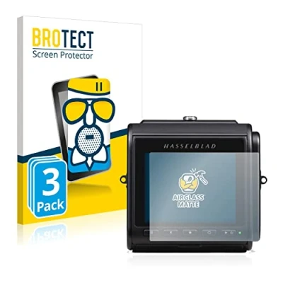 Abbildung von BROTECT Entspiegelungs Schutzglas für Hasselblad 907X 50C (3 Stück) Schutz Folie Panzerfolie Glas Matt [Extrem Kratzfest 9H, Anti Reflex]