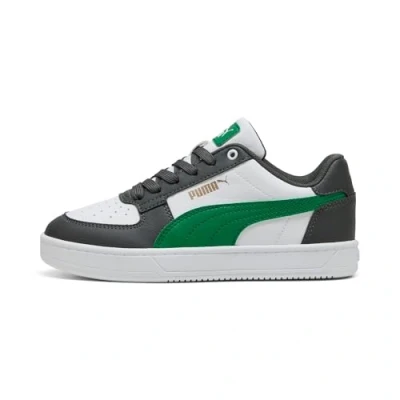 Abbildung von Puma Caven 2.0 JR Unisex Sneaker low für Kinder, Größe: 39, Shadow gray/archive green/white Schuhe