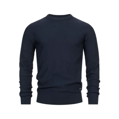 Abbildung von Indicode Jeans Lourdes Strickpullover, Herren, Größe: Small, Dark navy