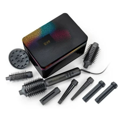 Abbildung von Diva Pro Atmos Dry &amp; Style With Auto Aircurl Schwarz