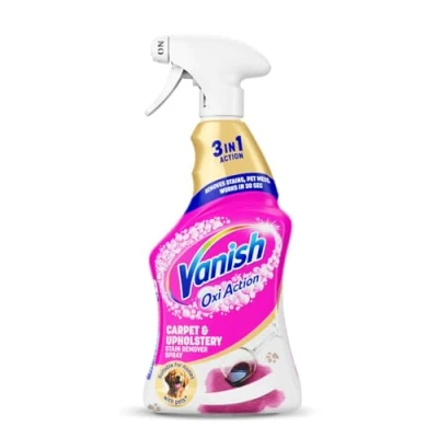 Abbildung von Vanish Oxi Action Powerspray Fleckenentferner für Teppich und Polstermöbel, 500 ml