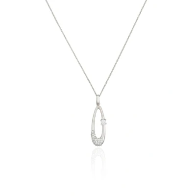 Abbildung von Orphelia Damen Anhänger mit kette 925 Sterlingsilber Zirkonia PEN 2082