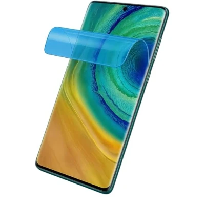 Abbildung von [2 Stück] Hydrogel Displayschutzfolie für Xiaomi Redmi Note 12s Flexible Soft TPU Film Folie Schutzfolie Vollständige Deckung Stoßfeste Verhindert Myopie (Xiaomi 12s, Anti Blue Ray)