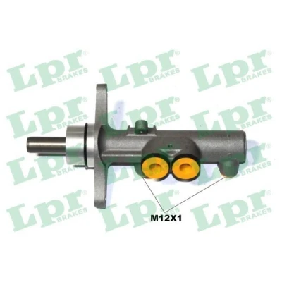 Abbildung von LPR 6337 Hauptbremszylinder 22,2mm Aluminium 12 X 1 (2) SEAT: Ibiza 4 Schrägheck, Sportcoupe, SKODA: Fabia 2 Combi, Schrägheck
