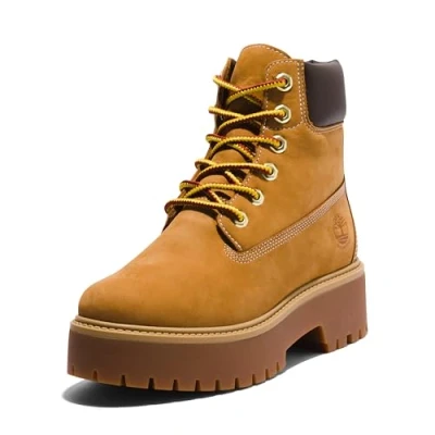 Abbildung von Timberland Stone Street 6 Snowboot/Winterstiefel, Damen, Größe: 37, Wheat Veloursleder
