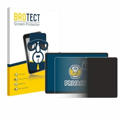 Abbildung von BROTECT Anti Spy Blickschutzfolie für Samsung Galaxy Tab S9 Plus WiFi / 5G Privacy Screen Protector [Displayschutz, Sichtschutz, Blaulichtfilter]