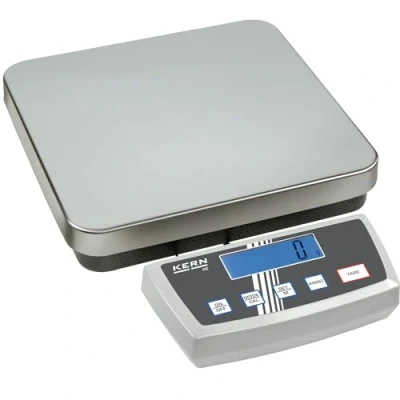 Abbildung von KERN wipe6d Serie de d Zahlungsbilanz Plattform, 318 mm Länge x 308 Breite 75 Höhe, 3/6 kg Bereich Wägezelle Skala, 1/2 G